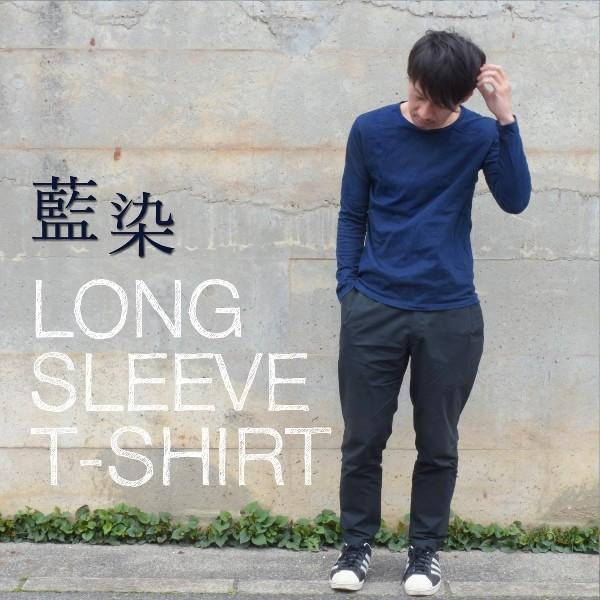 tabric 本藍染リネンロングシャツ tabric 本藍染リネンロングシャツ