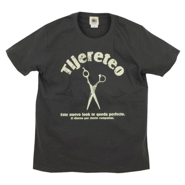 メンズ Tシャツ 半袖 ハサミ 美容師 ZIOZIO 鋏 道具
