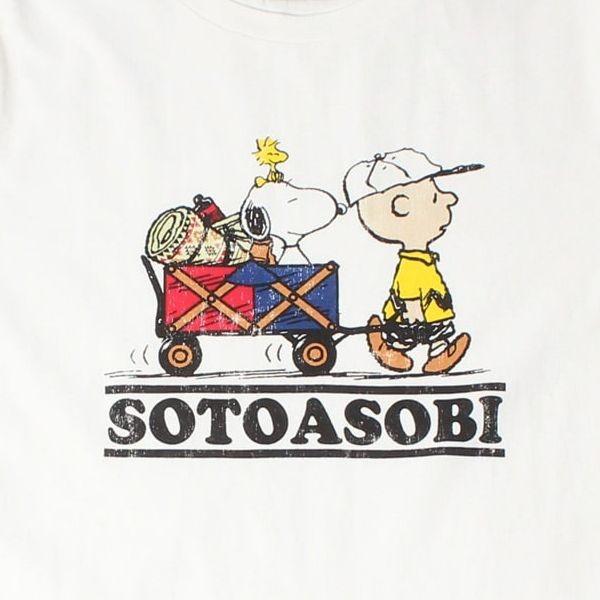 Kids Sotoasobi Snoopy スヌーピー 半袖 Tシャツ アメカジ サーフ アウトドア q キャンプ カジュアル ユニセックス ペアルック 新生活 プレゼント Gok108r1 Studio T2 通販 Yahoo ショッピング