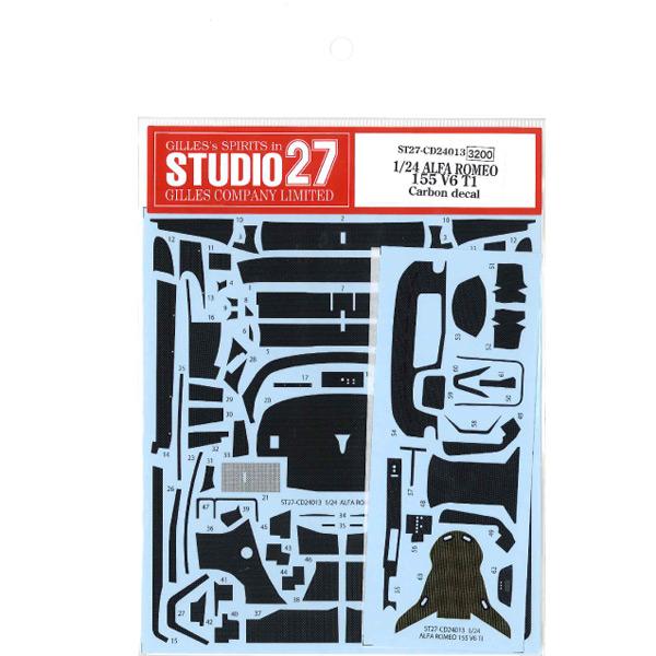 【STUDIO27】1/24 155 V6 T1 DTM カーボンデカール ★再生産★