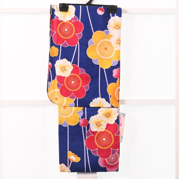 ジュニア浴衣/2471-5048/Misayama/296-4A/150cm/ゆかた/綿100％/単品/お仕立て上がり