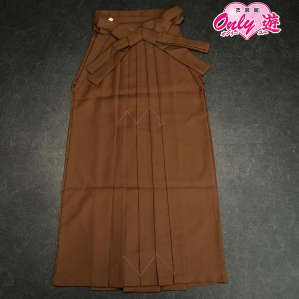 30【在庫処分品】【紐下103cm】女袴/103-439BN/レディース/大きいサイズ/3Lサイズ/トールサイズ/卒業時装/はかま/卒業式/単品/茶