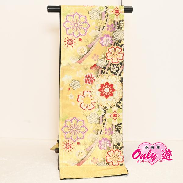 25NK13220【在庫処分品】【少々難有り】【別誂えお仕立て付き】振袖用袋帯/25-1024NK/佐々木染織 謹製/袋帯/正絹/振袖用/西陣織/六通/日本製