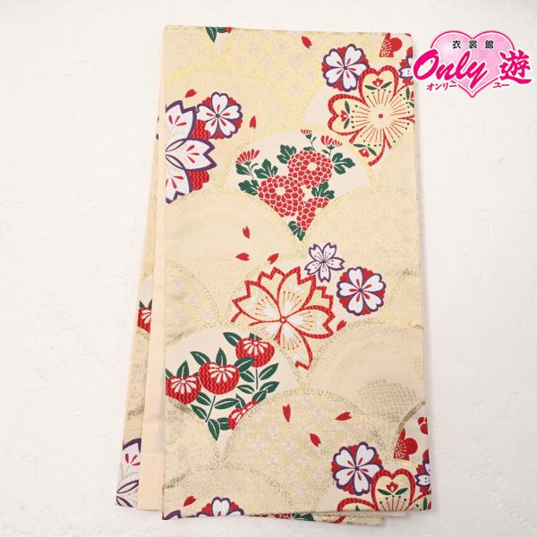 【激安】25【在庫処分品】振袖用袋帯【お仕立て済】【少々難有り】袋帯/25-852BN/振袖用/六通/
