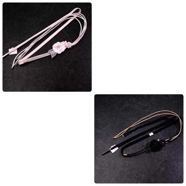 82KZ65110【最新作】帯締め/京あそび/花/白/黒/振袖用帯〆/正絹/平組/平打ち/日本製