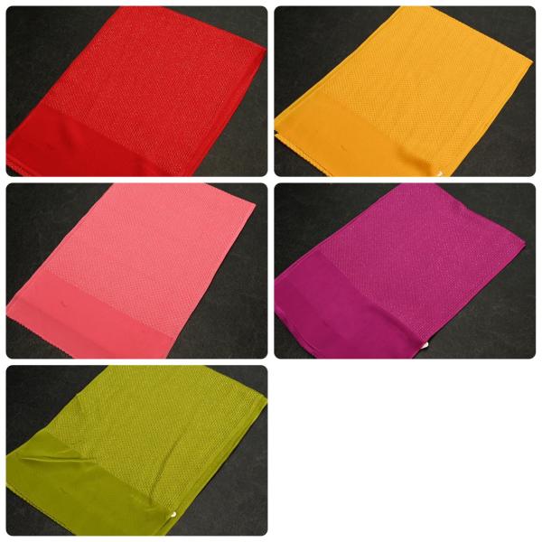 83NK35050【在庫処分品】【少々難有り】帯揚げ/金通しふくれ帯揚/正絹/振袖用