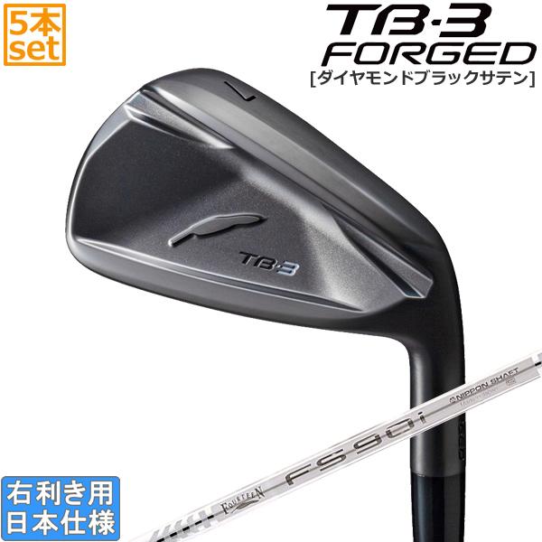 フォーティーン 2026 TB-3 FORGED [ダイヤモンドブラックサテン] アイアン(FS-90i スチール)5本セット