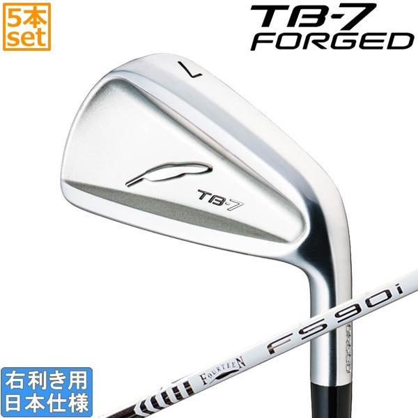TB フォーティーン 2022 TB-7 FORGED アイアン(FS-90i スチール)5本 