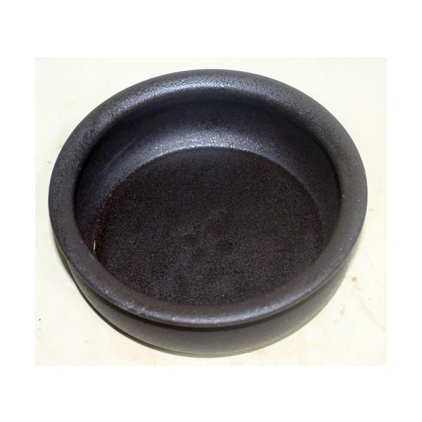 黒の陶器　鉄鉢型　陶器 資材 コンポート　 ヨーロピアン　フラワーデザイン　和　正月
