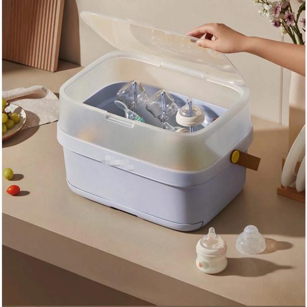 哺乳瓶スタンド+ブラシ セット 保管ケース 水切りラック 水切りかご ボトル洗い ボトルスタンド シリコン スポンジ ボトルブラシ カバー付き 食器 スポンジ 水切り 哺乳瓶ホルダー キッチングッズ 赤ちゃん 子供 キッズ 可愛い