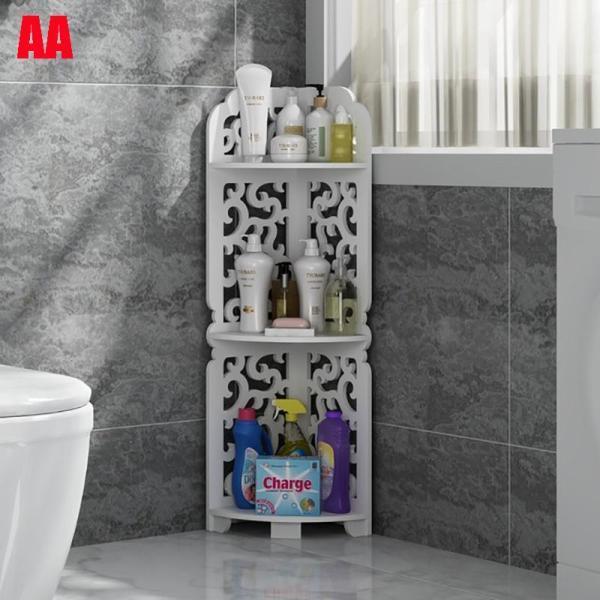 トイレ 収納 おしゃれ トイレラック コーナータイプ※こちらの商品は、2営業日後出荷、ご注文からお届けまで4?7日程お時間を頂いております【サイズ】80*21cm/52*21cm【材質】MDF(ラッカー塗装)■商品重量：1.5-2.0kg【...