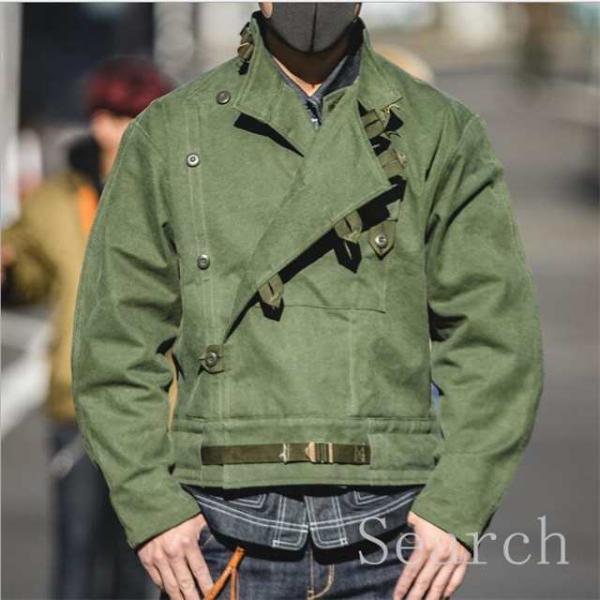春新作極上 キャンバス 復刻 スウェーデン軍 新品モーターサイクル
