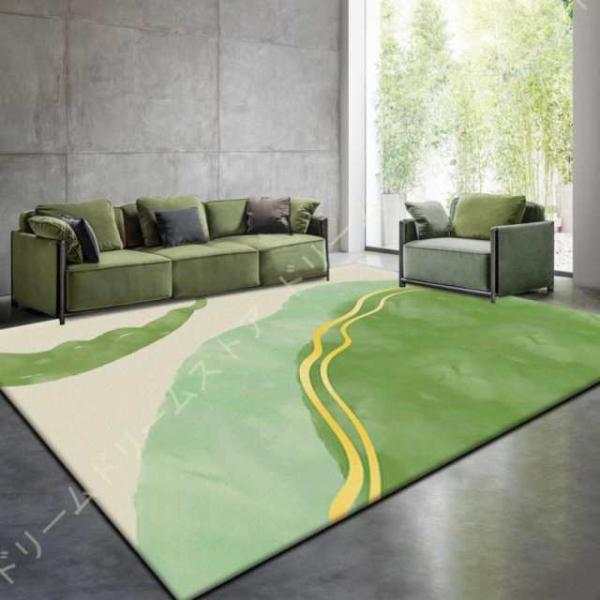 ☆厚み：☆約6mm    弊社は、お客様の夢見ていた快適な生活を実現しようと努力しています。お部屋に快適な大きさのカーペットを選びましょう。柔らかい肌触り生地?丈夫で長持ち独特な柄：幾何学模様がシンプルなベースとマッチし、 部屋やリビングル...