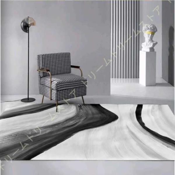 ☆厚み：☆約6mm    弊社は、お客様の夢見ていた快適な生活を実現しようと努力しています。お部屋に快適な大きさのカーペットを選びましょう。柔らかい肌触り生地?丈夫で長持ち独特な柄：幾何学模様がシンプルなベースとマッチし、 部屋やリビングル...