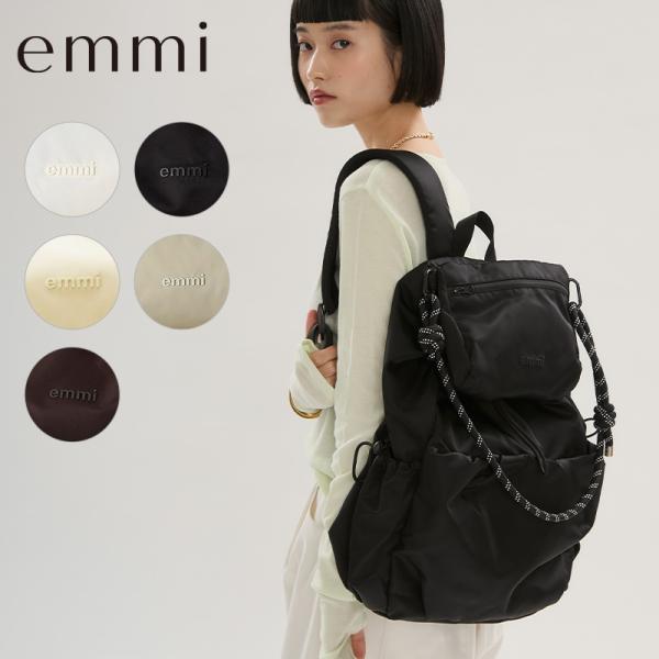 エミ emmi マルチユースバックパック 13WGB263301 2026SS 春 夏 リュック サコッシュ A4サイズ 対応 PC タブレット ショルダー レジャー 通勤 通学 送料無料