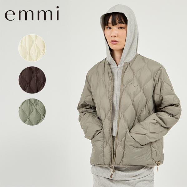 emmi セール エミ ヨガ アウター emmi×TAION リバーシブルダウン