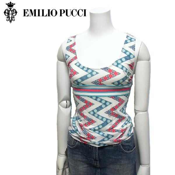 EMILIO PUCCI エミリオ プッチ バッククロス タンクトップ（キャミソール） 星柄 XSサイズ 新品 SALE ブランド レディース 春夏