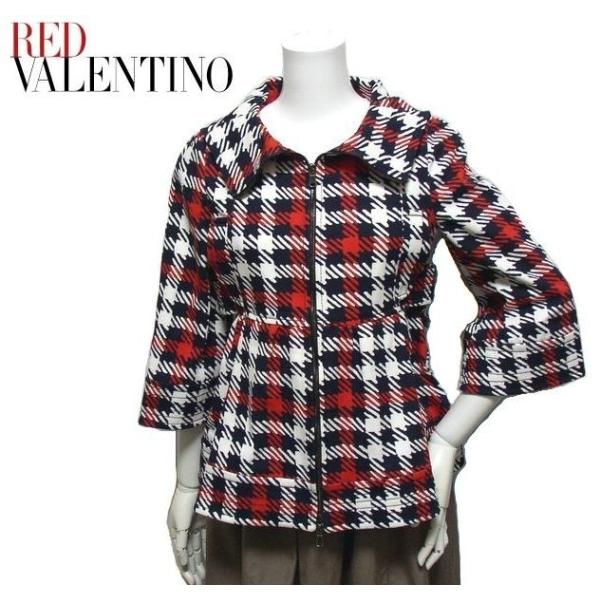 R.E.D VALENTINO レッド ヴァレンチノ 七分袖 スプリングコート R.E.D VALENTINO レッド ヴァレンチノ 七分袖 スプリングコート