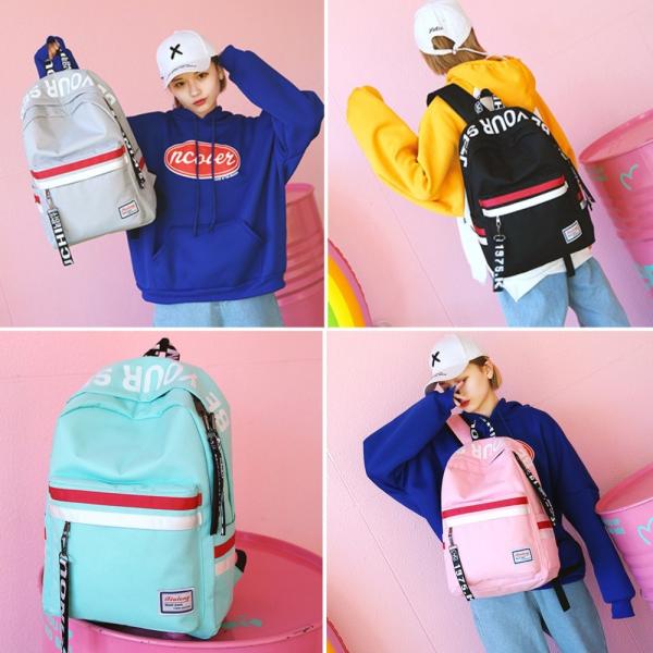 リュックサック ロゴ ストラップ レディース メンズ バックパック 韓国リュック オルチャン 通勤 通学 19新作 Buyee Buyee 日本の通販商品 オークションの代理入札 代理購入