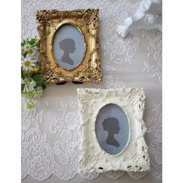アラベスクフォトフレーム ホワイト ゴールド 写真立て 可愛い アンティーク風 アンティーク調 姫系 シャビーシック フレンチシャビー フレンチカントリー アン Ak 40 Style Rococo 通販 Yahoo ショッピング