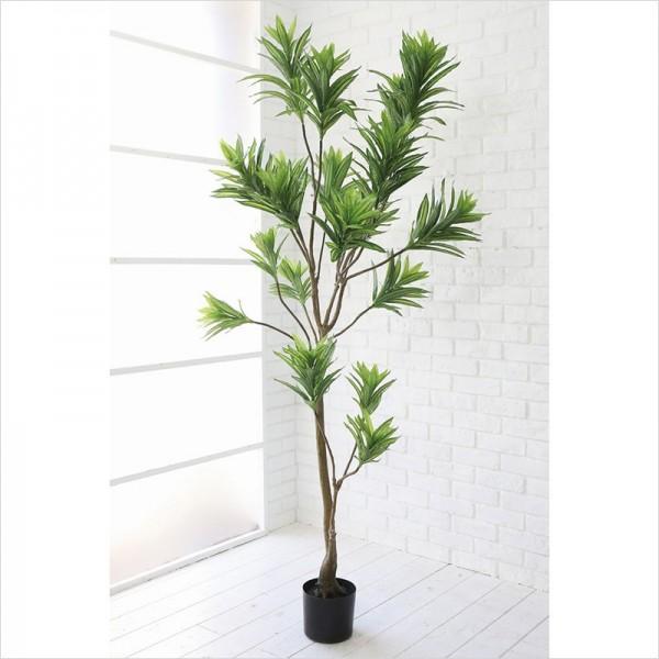 ドラセナ ソングオブインディア 造花 大きい ラージ 人工観葉植物 人工