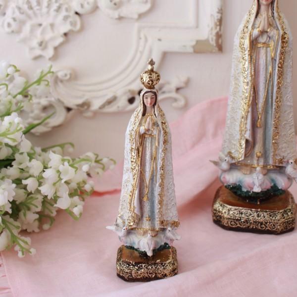 マリア S オブジェ 置物 ファティマ マリア像 聖母マリア (180