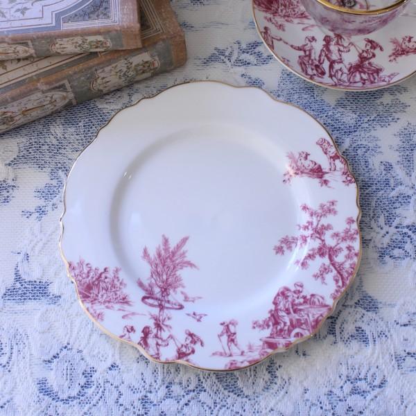 フランス　ドイツ　アンティーク　タルト皿　ケーキ　プレート woburn-abbey-20cm-woburn-abbey