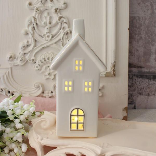 LEDランプ 家 陶器 ハウス LEDオブジェ マチルドエム フランス ハウス