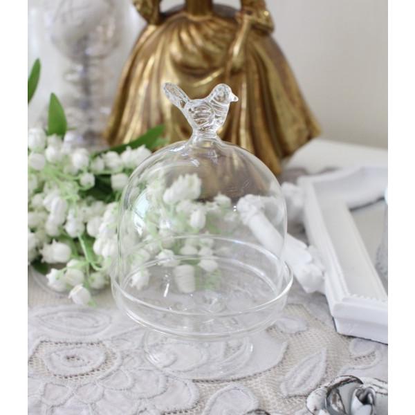 ドームフランス クリスタルガラス コンポート 箱付き ドームフランス クリスタルガラス コンポート 箱付き