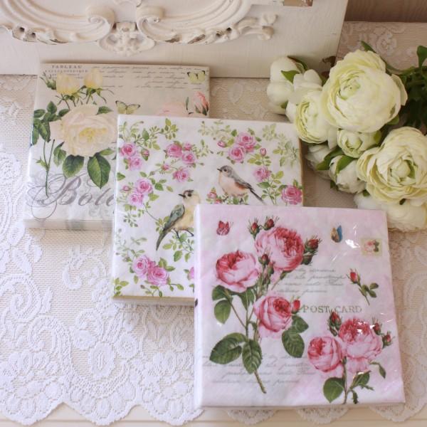[商品説明]ドイツ製の素敵なペーパーナプキン優しい色合いのお花のモチーフはテーブルを華やかに演出してくれますサイズは全体で33ｃｍ角の20枚入りとなります写真は４つ折りの状態で４面同柄です※1柄1セット（20枚）での価格です[材質]紙製[色...