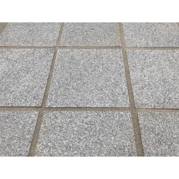 御影石 敷石 平板 板石 ステップストーン 床 グレー御影石 300角 mm厚 ジェットバーナー 4枚入 販売 庭 ガーデニング 石 玄関 庭石 Andwaffles Com