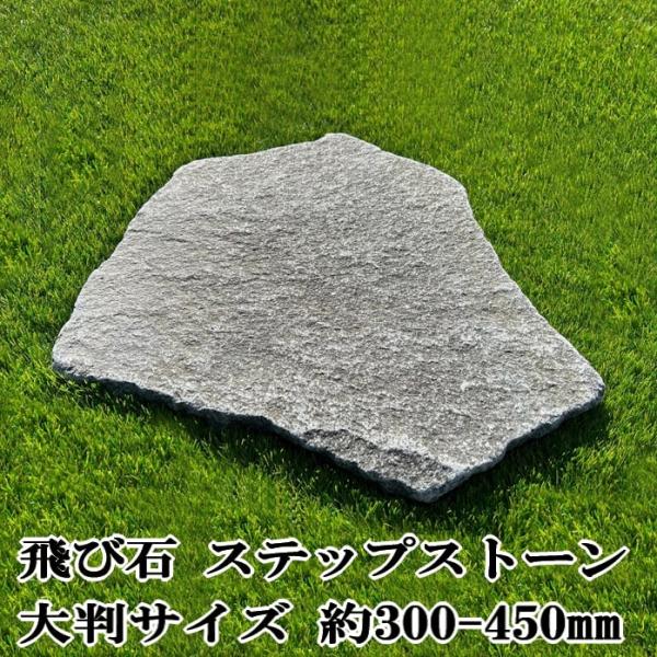 乱形タイプの自然石の飛び石。自然美に溢れる敷石です。 飛び石 庭 ステップストーン 置くだけ 敷石 鉄平石 踏み石 飛石 ステッピングストーン DIYで置くだけお庭づくり。【材質】　自然石 鉄平石 飛び石【寸法】　縦横サイズ 約300-45...