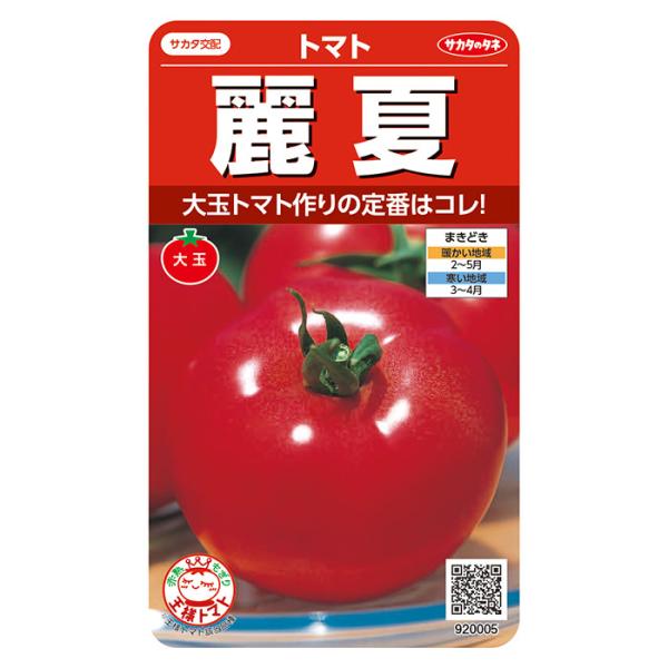 日持ちがよく、裂果の発生が非常に少ないので、真っ赤に熟したおいしいトマトを収穫できます。病気に強く、株も疲れ知らずなので露地栽培にぴったり。