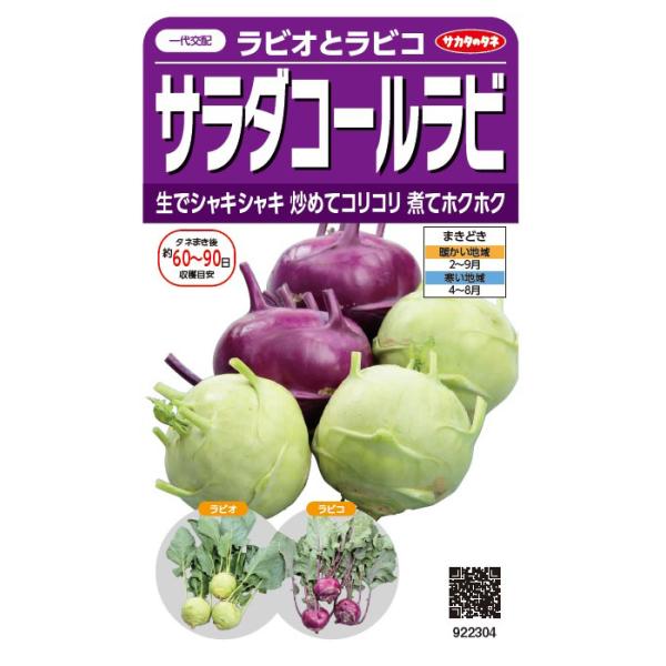 野菜の種　実咲野菜2304 コールラビミックスラビオとラビコ