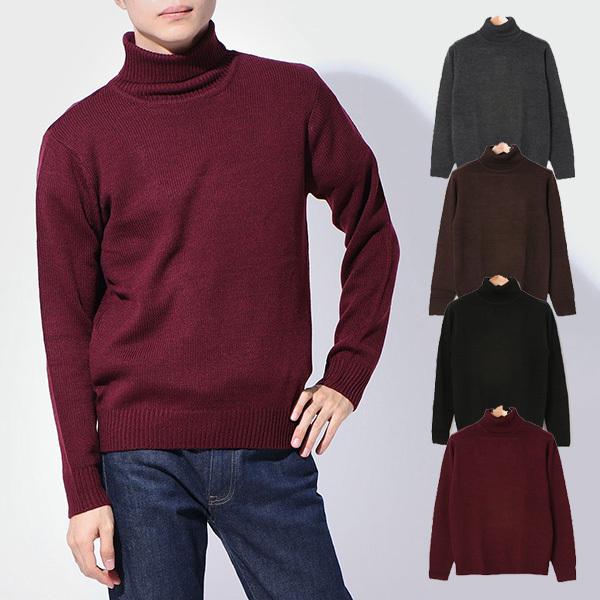 ニット セーター タートルネック 冬 無地 長袖 おしゃれ 天竺 トップス メンズ Sb 0411 5 パーティードレス Style Block 通販 Yahoo ショッピング
