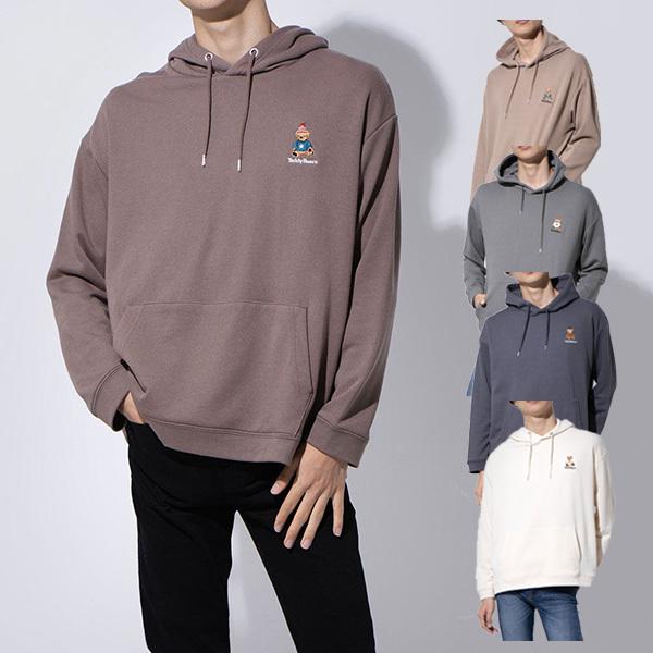 パーカー プルパーカー スウェット プルオーバー 裏毛 おしゃれ ロゴ 刺繍 テディベア 長袖 トップス ユニセックス メンズ Sb 0421 701 メンズファッション Styleblockmen 通販 Yahoo ショッピング