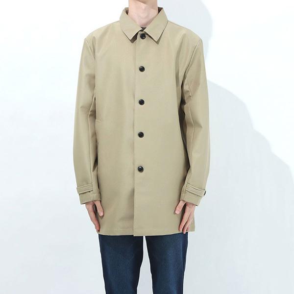 ステンカラーコート ステンコート スプリングコート ビジネス オンオフ兼用 春 通勤 通学 撥水 防風 長袖 無地 ユニセックス アウター メンズ Sb 1272 713 パーティードレス Style Block 通販 Yahoo ショッピング