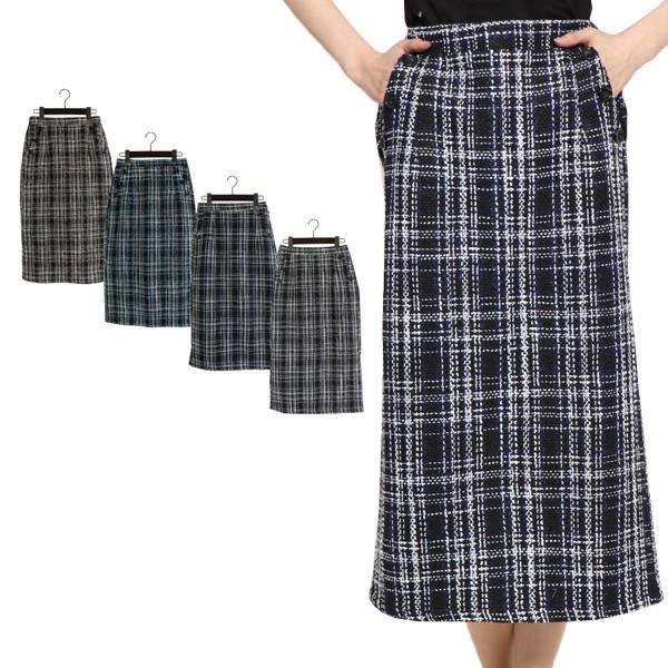 スカート 春夏 スカート タイトスカート チェック柄 オーバーチェック アンクル丈 ロングスカート ウエストゴム ボトムス レディース セール 2818s Sb メンズファッション Styleblockmen 通販 Yahoo ショッピング