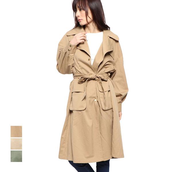 コート 春夏 コート トレンチコート サファリトレンチコート ツイル 無地 ライトアウター 薄手 トレンチ アウター レディース Sb パーティードレス Style Block 通販 Yahoo ショッピング