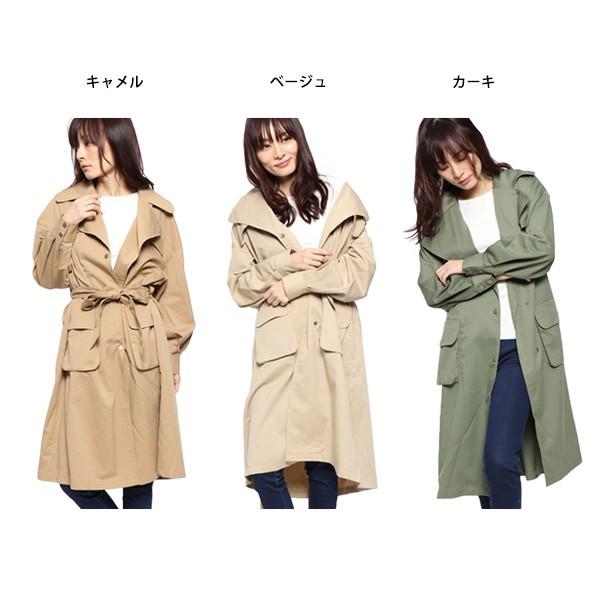 コート 春夏 コート トレンチコート サファリトレンチコート ツイル 無地 ライトアウター 薄手 トレンチ アウター レディース Sb パーティードレス Style Block 通販 Yahoo ショッピング