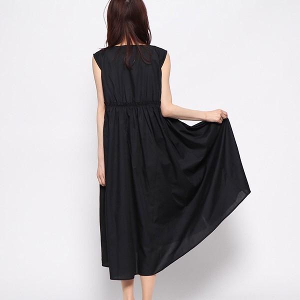 無地 ワンピース 春夏 Aライン ワンピース ノースリーブ ギャザー ロングワンピース マキシ丈 レディース Sb 226 メンズファッション Styleblockmen 通販 Yahoo ショッピング