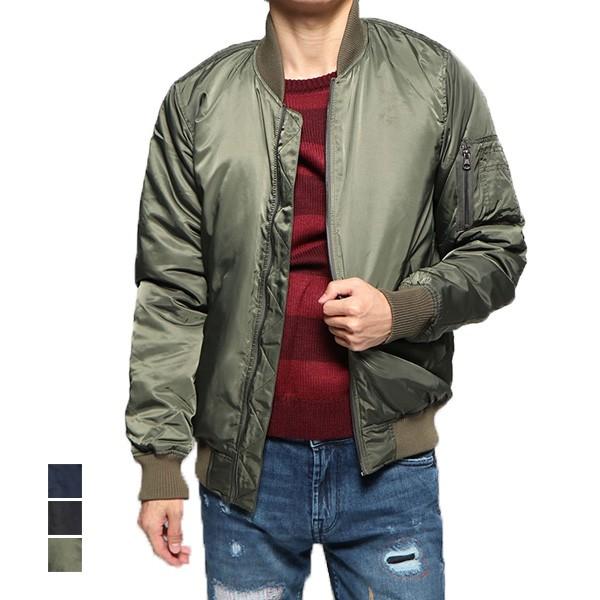 ブルゾン ジャンパー Ma 1 Ma1 フライトジャケット 中綿ジャケット ライトツイル 長袖 アウター メンズ Sb 9271 801 パーティードレス Style Block 通販 Yahoo ショッピング