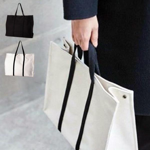 トートバッグ エコバッグ 大きめ おしゃれ 帆布 キャンバス 無地 バッグ 鞄 ユニセックス レディース Sb Bag302 メンズファッション Styleblockmen 通販 Yahoo ショッピング