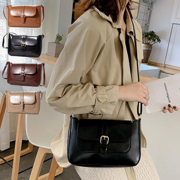 ショルダーバッグ 斜めがけ 小さめ コンパクト ミニ 軽い Puレザー 革 無地 韓国 バッグ 鞄 レディース Sb Bag338 メンズファッション Styleblockmen 通販 Yahoo ショッピング