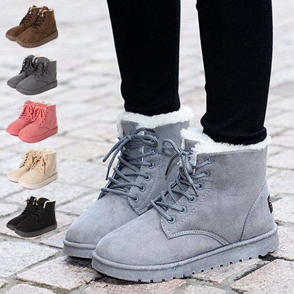 ブーツ ショート ムートン レースアップ 厚底 内ボア 暖かい フラット 黒 靴 シューズ レディース Sb Boots128 パーティードレス Style Block 通販 Yahoo ショッピング