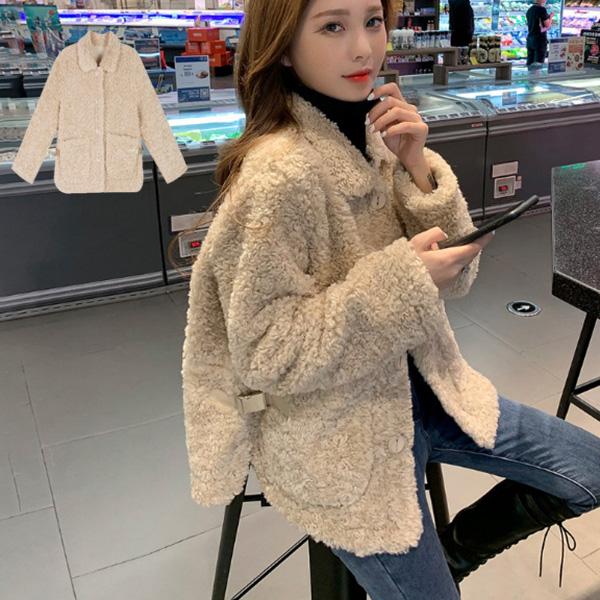 ボアジャケット ボアブルゾン 暖かい カジュアル 無地 韓国 おしゃれ アウター レディース Sb Coat101 メンズファッション Styleblockmen 通販 Yahoo ショッピング