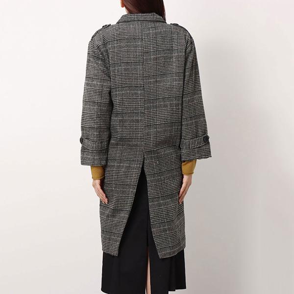 STYLEBLOCK チェスターコート コート ロング グレンチェック柄 STYLEBLOCK チェスターコート コート ロング グレンチェック柄