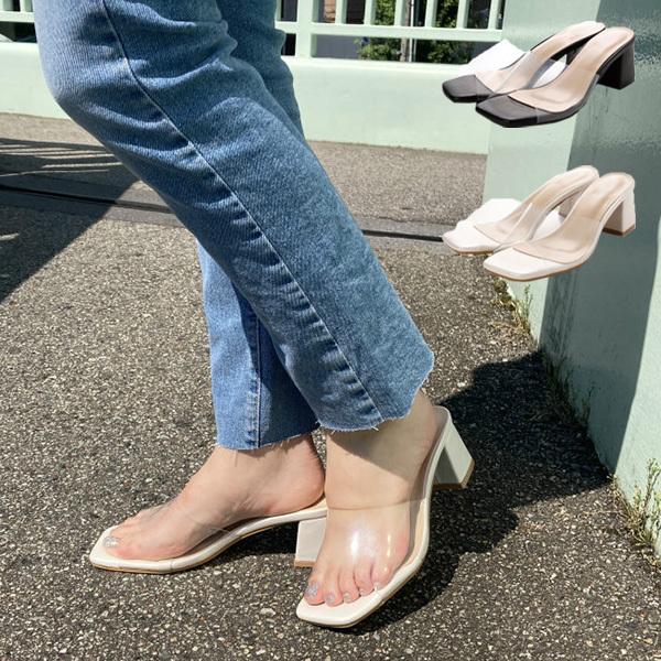 レディース 春夏 パンプス サンダル スクエアトゥ ローファー スリップオン Puレザー フラットシューズ フォーマル オフィスサンダル カジュアル 痛くない 17最新のスタイル