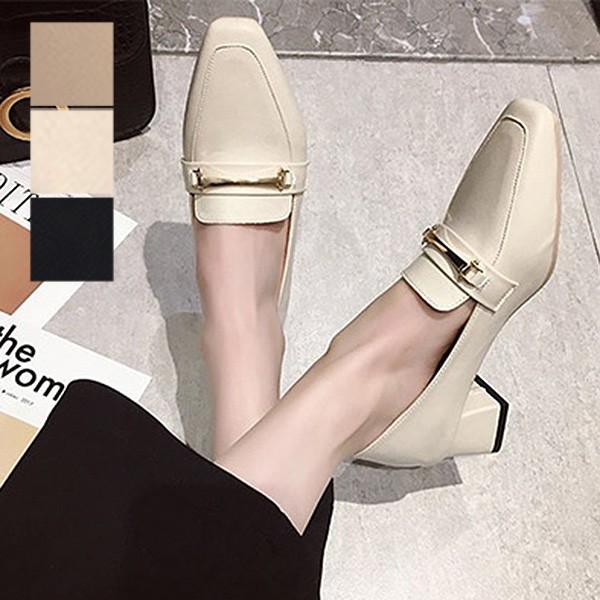 STYLEBLOCK パンプス ローファー レディース 太ヒール チャン STYLEBLOCK パンプス ローファー レディース 太ヒール チャン