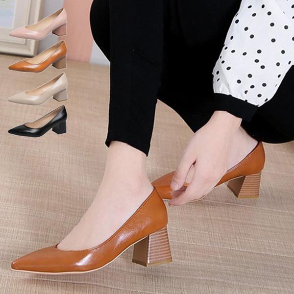 STYLEBLOCK パンプス 歩きやすい 黒 オフィス チャンキーヒール STYLEBLOCK パンプス 歩きやすい 黒 オフィス チャンキーヒール